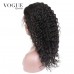 Loose Curly 250 Density Lace Front Wig Human Virgin Hair For Black Women